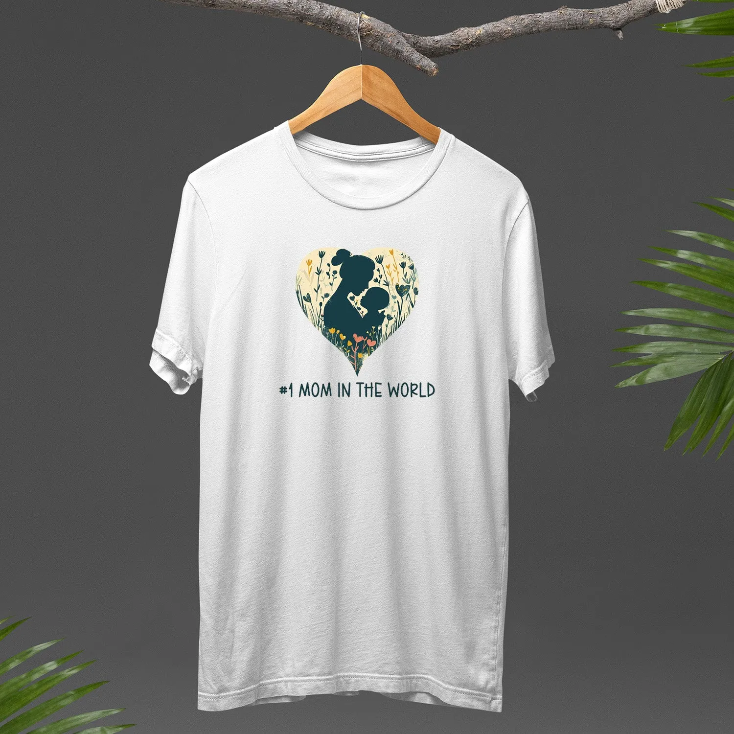 #1 Mom In The World Shirt, Baby Mom Shirt, Grown Up Sweatshirt, Mama Shirt, Mom Shirt, Mother's Day Gift