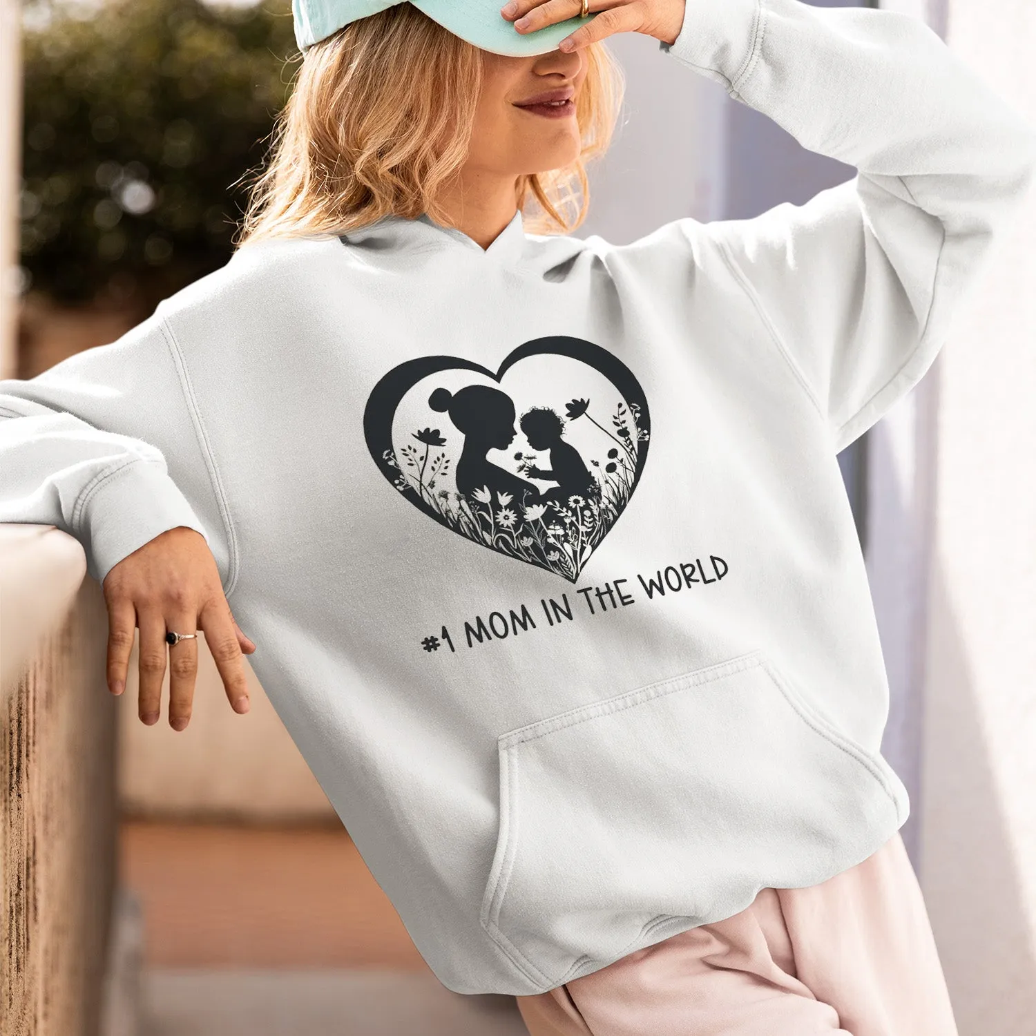 #1 Mom In The World Shirt, Baby Mom Shirt, Grown Up Sweatshirt, Mama Shirt, Mom Shirt, Mother's Day Gift