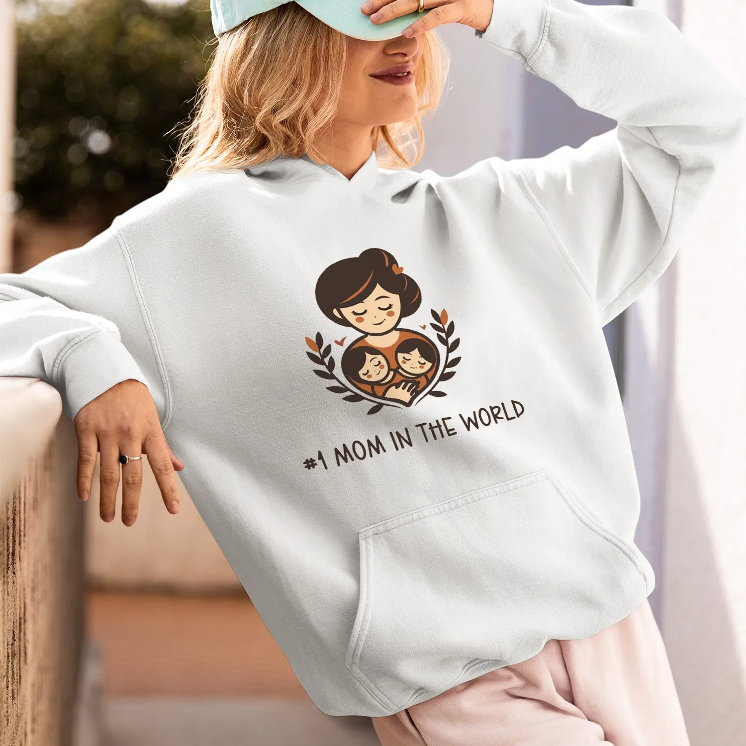 #1 Mom In The World Shirt, Baby Mom Shirt, Grown Up Sweatshirt, Mama Shirt, Mom Shirt, Mother's Day Gift