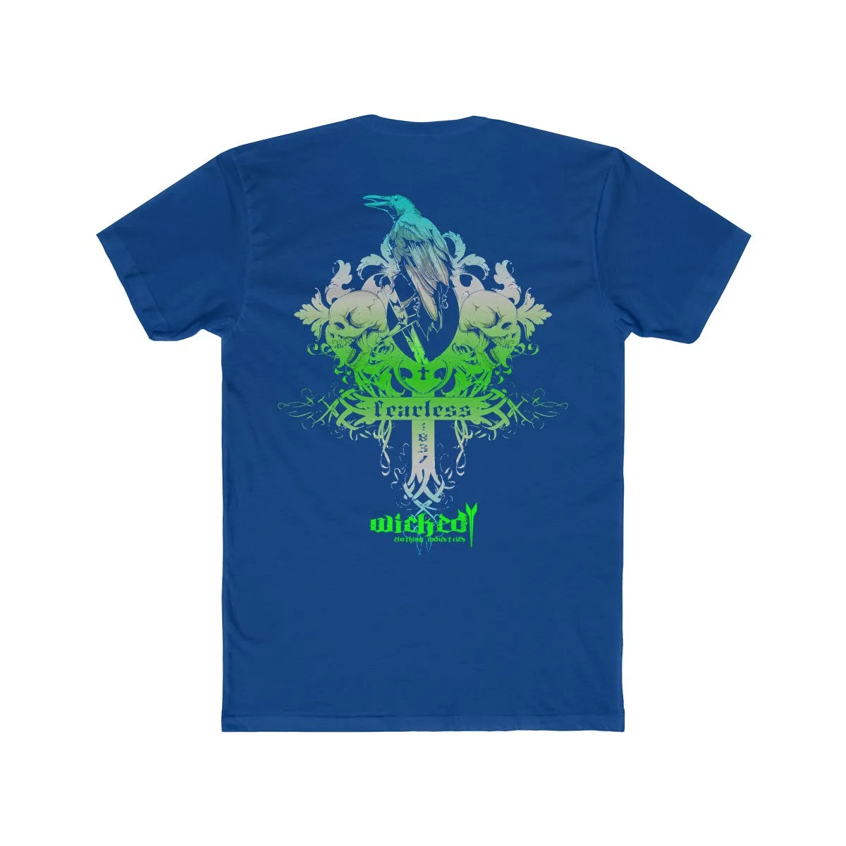 1837 Fearless 3/Green/Gray/Light Blue/T-Shirt