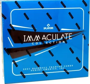 2021 Panini Immaculate Baseball Hobby Box