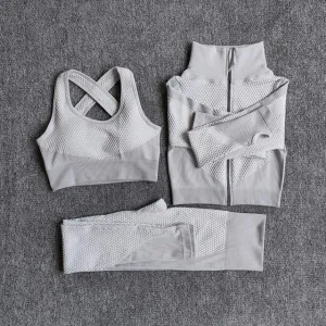 3 Pics Women Fitness Sport Yoga Suits