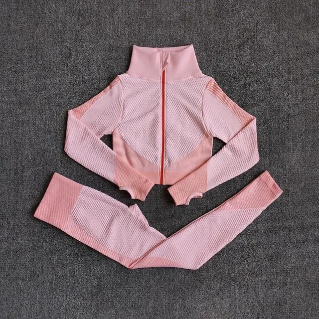 3 Pics Women Fitness Sport Yoga Suits