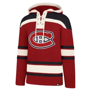 47 Brand NHL Lacer Fleece Mens Hoody - Montreal Canadiens