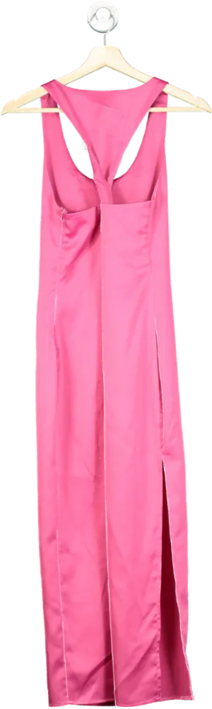 4th & Reckless Pink Maxi Dress Petite UK 6