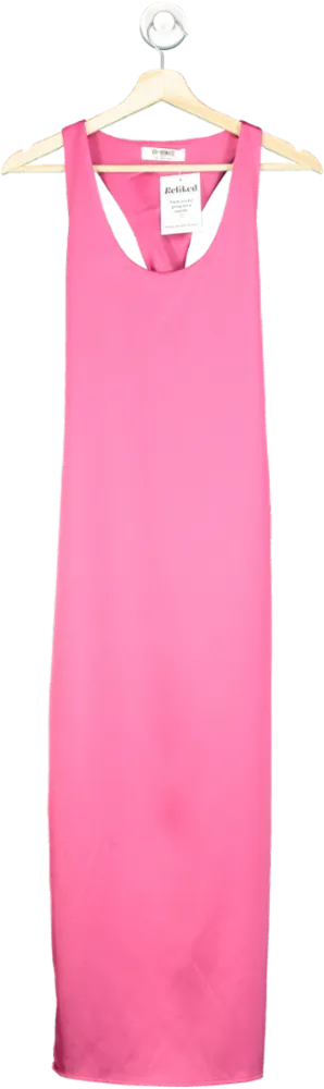 4th & Reckless Pink Maxi Dress Petite UK 6