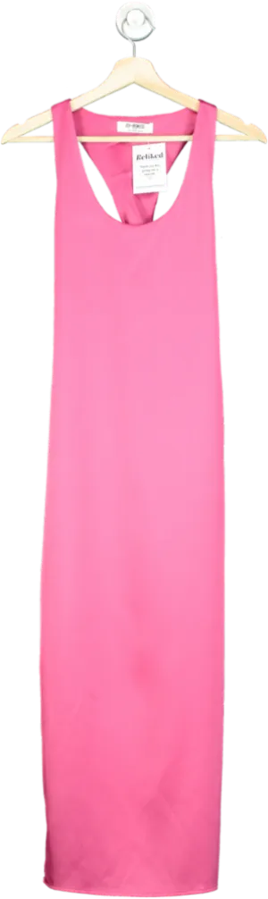 4th & Reckless Pink Maxi Dress Petite UK 6