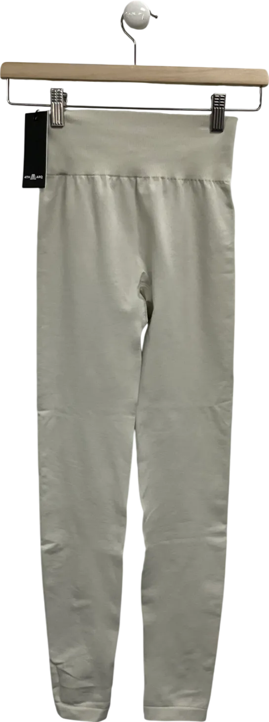 4th Arq Cream Harlow Seamless Leggings UK XS/S