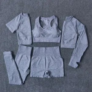 5 Pcs Seamless Women Yoga/Sports workout suit