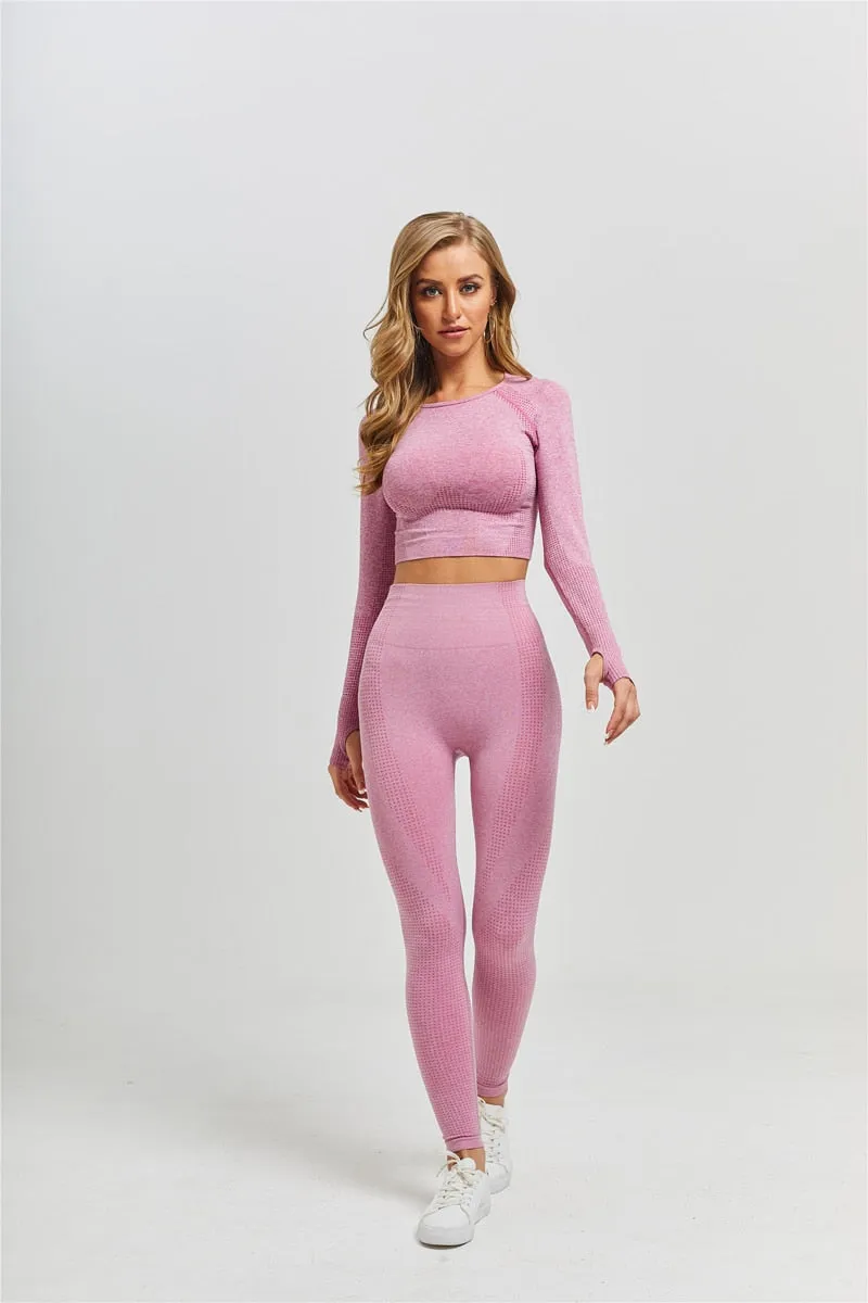 5 Pcs Seamless Women Yoga/Sports workout suit