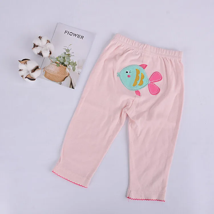 5 Piece Infant & Toddlers Super Soft Organic Cotton Pants