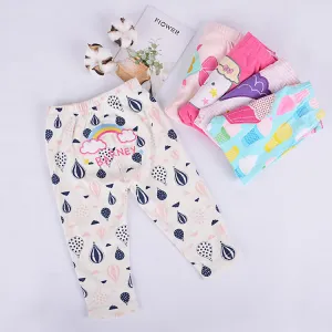 5 Piece Infant & Toddlers Super Soft Organic Cotton Pants
