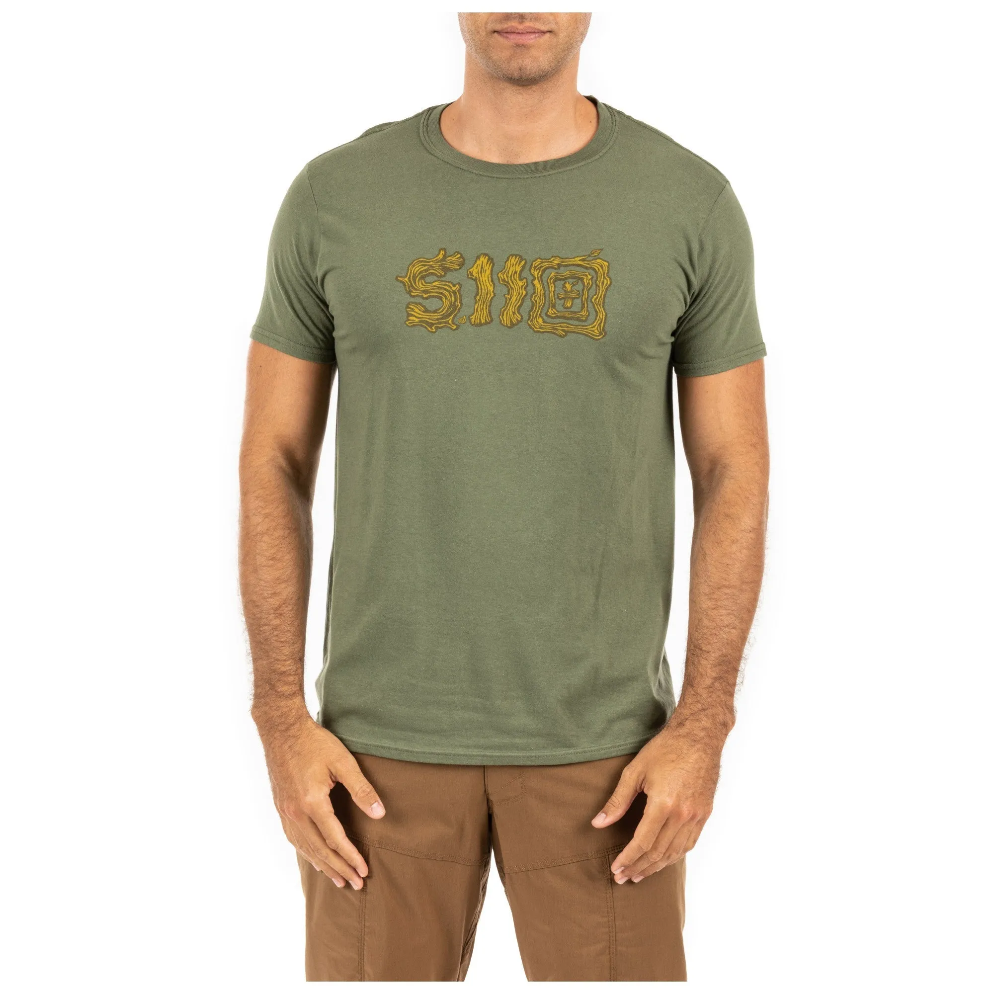 5.11 Tactical Sticks And Stones Tee - Military Green