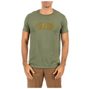 5.11 Tactical Sticks And Stones Tee - Military Green