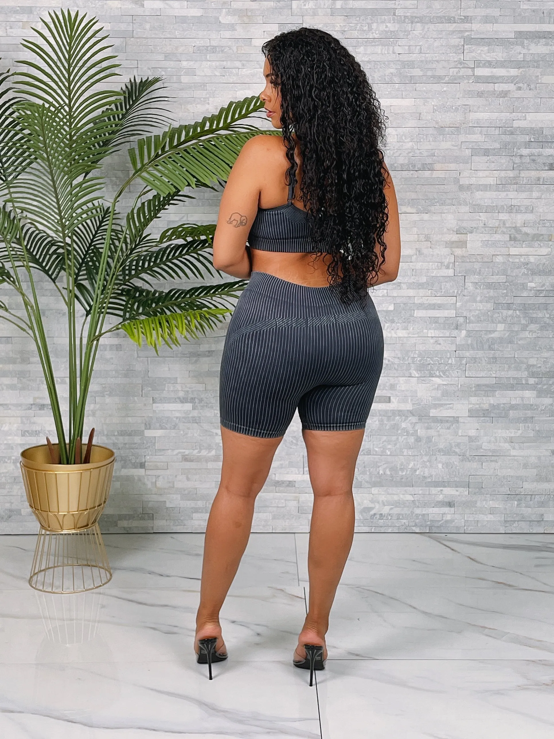51103SETP- Seamless Top & Biker Shorts Set (2PCS)