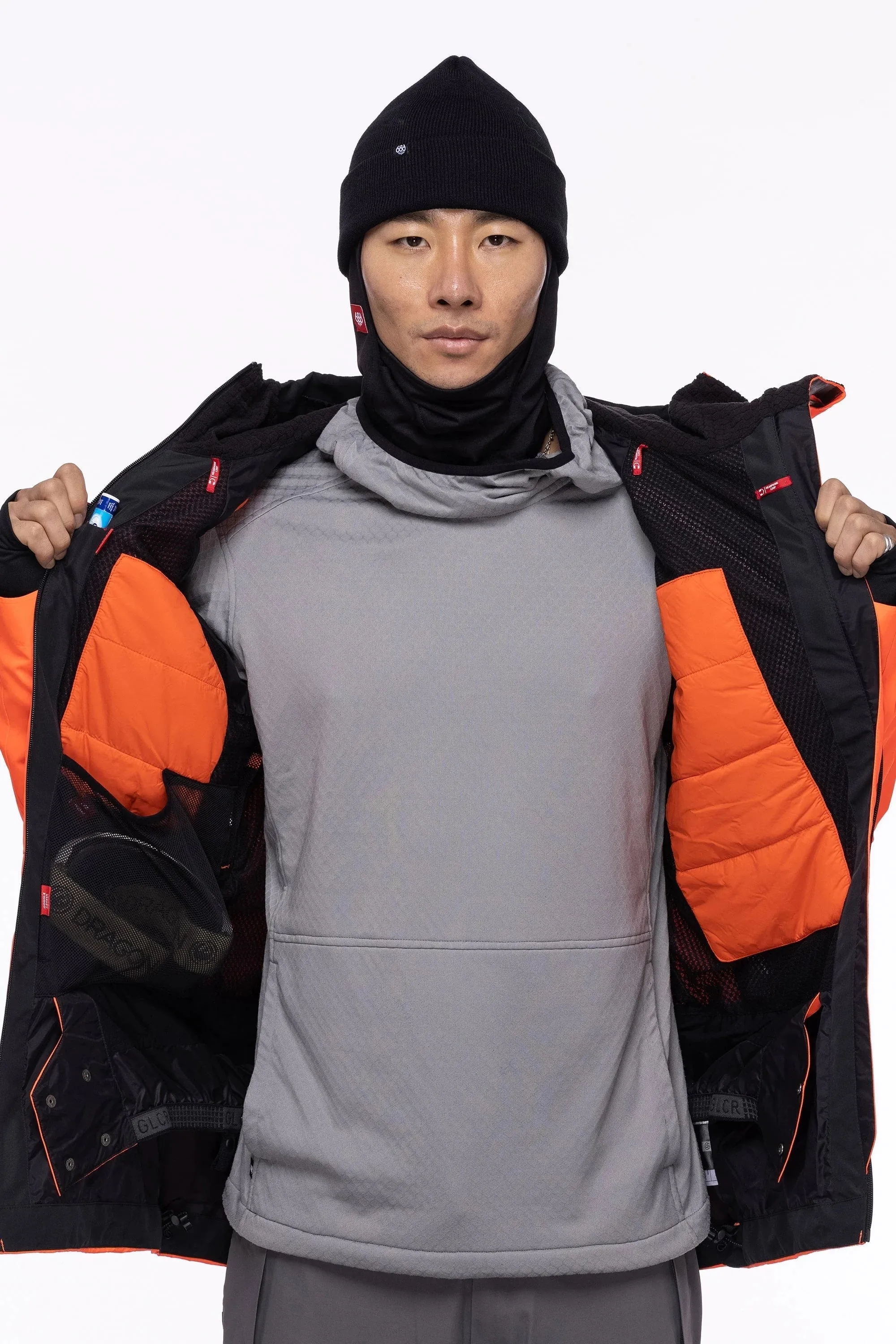 686 Hydra Thermagraph Jacket Mens Fluro Orange