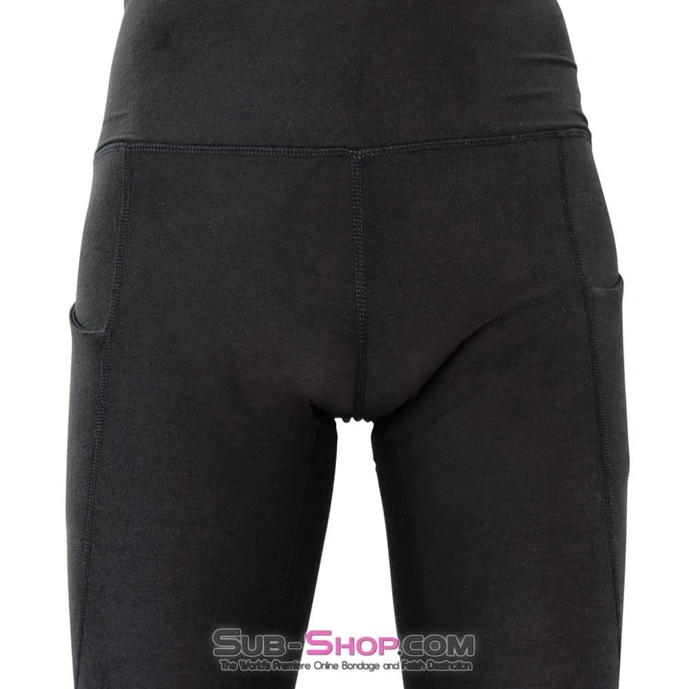 8825AE      Sissy Slave Pussy Black Padded Fake Vagina Panty Insert