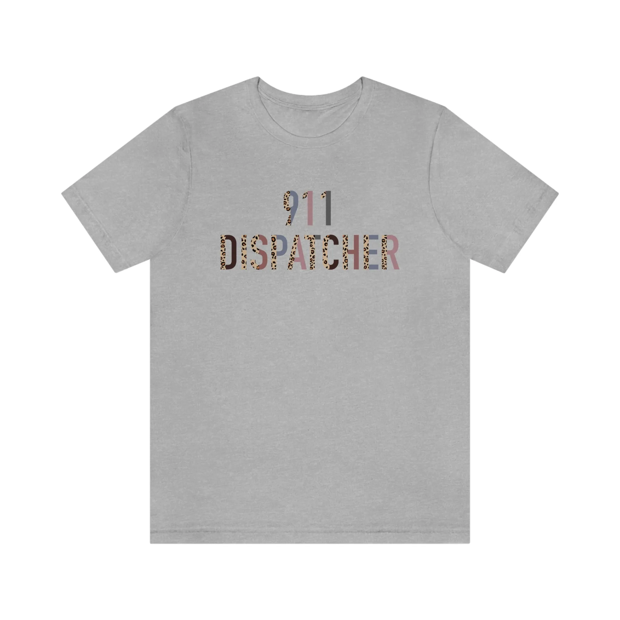 911 Dispatcher Leopard Print © Unisex Top