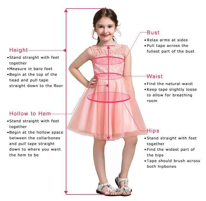A Line Long Hand-Made Flower Chiffon Flower Girl Dresses  OHR030