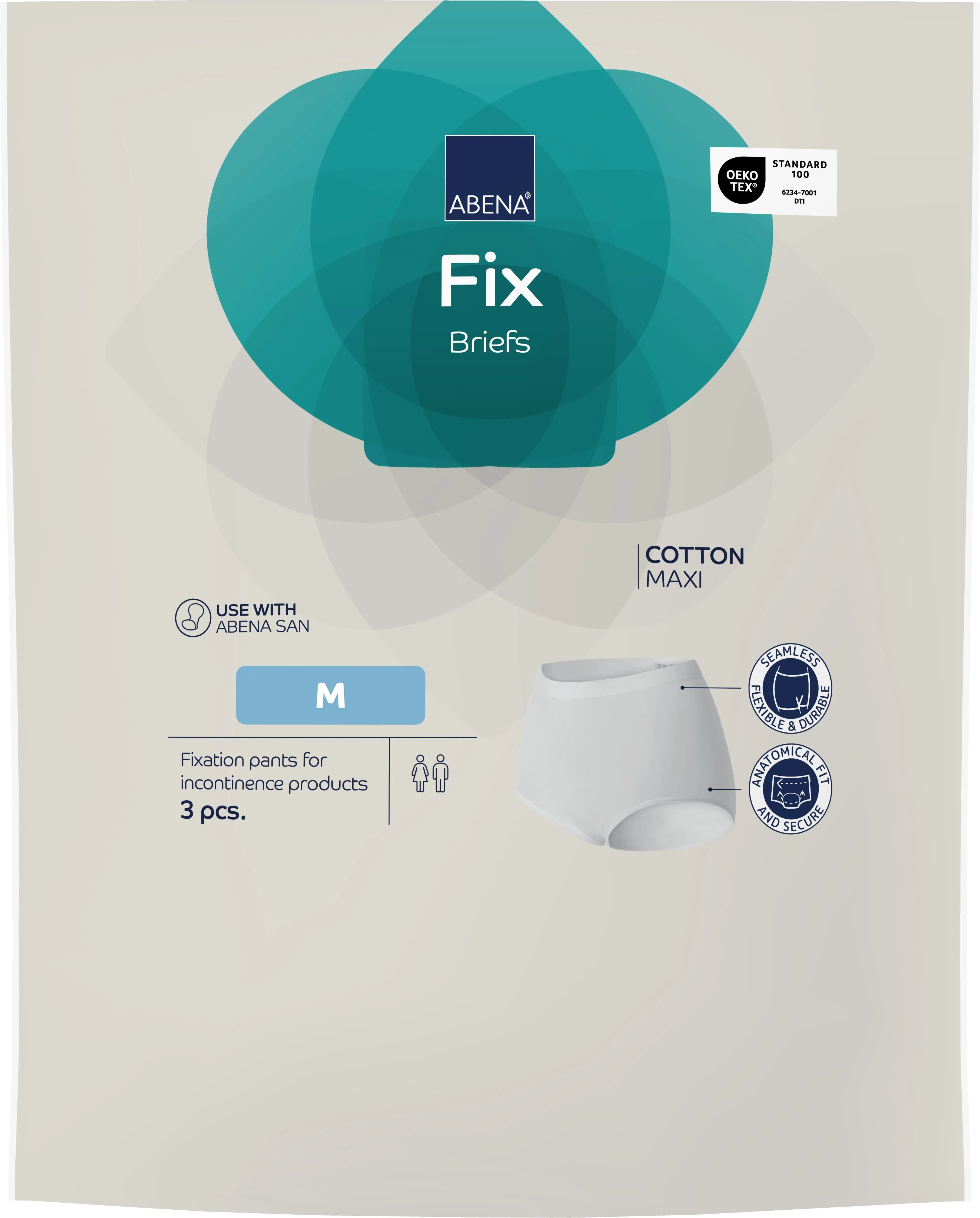 ABENA Fix Cotton Briefs Medium