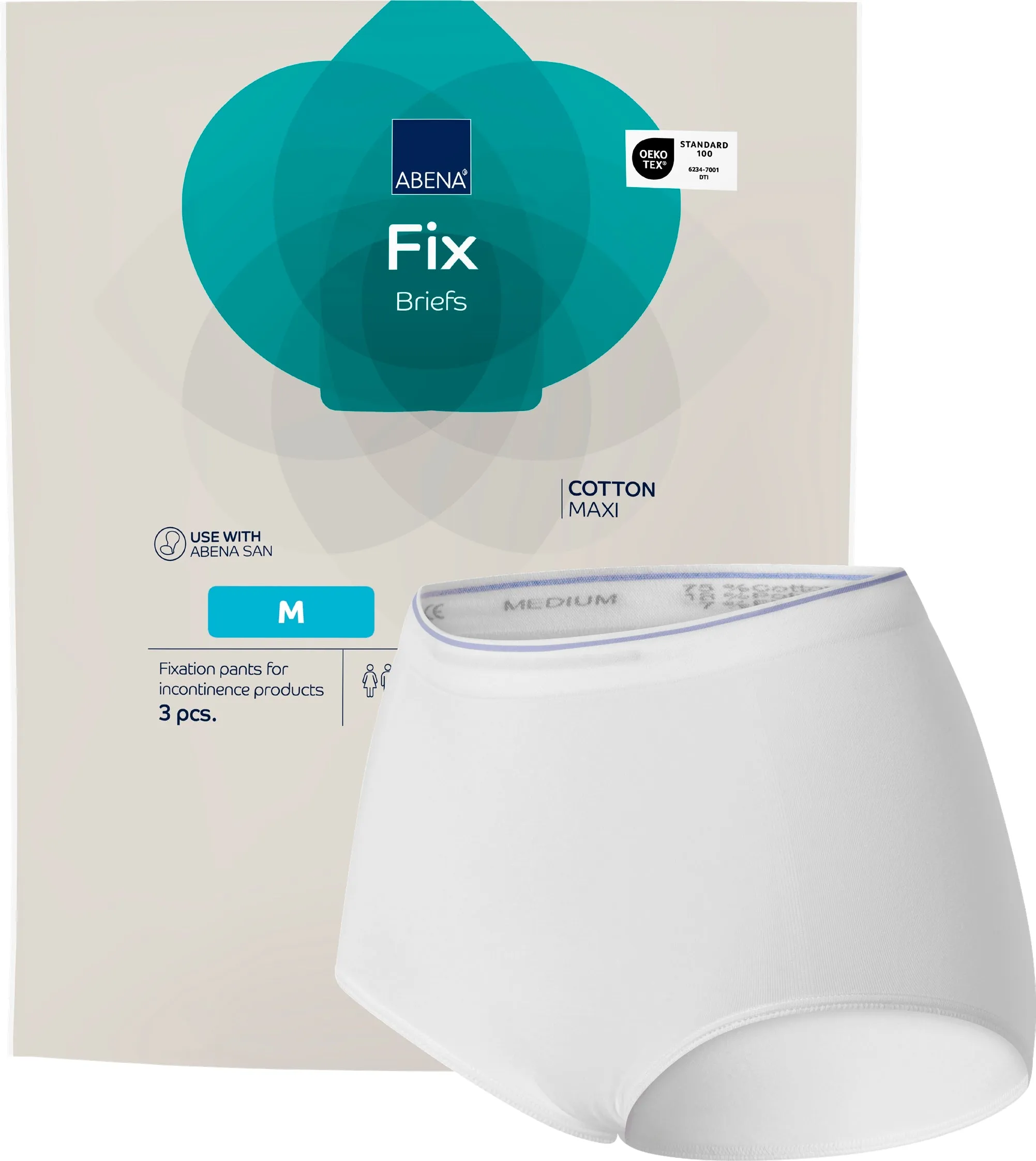 ABENA Fix Cotton Briefs Medium