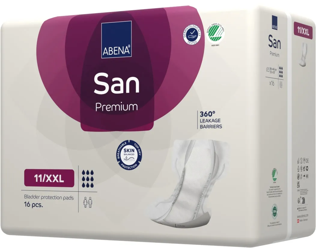 ABENA San 11/XXL Shaped Pad (3400ml)