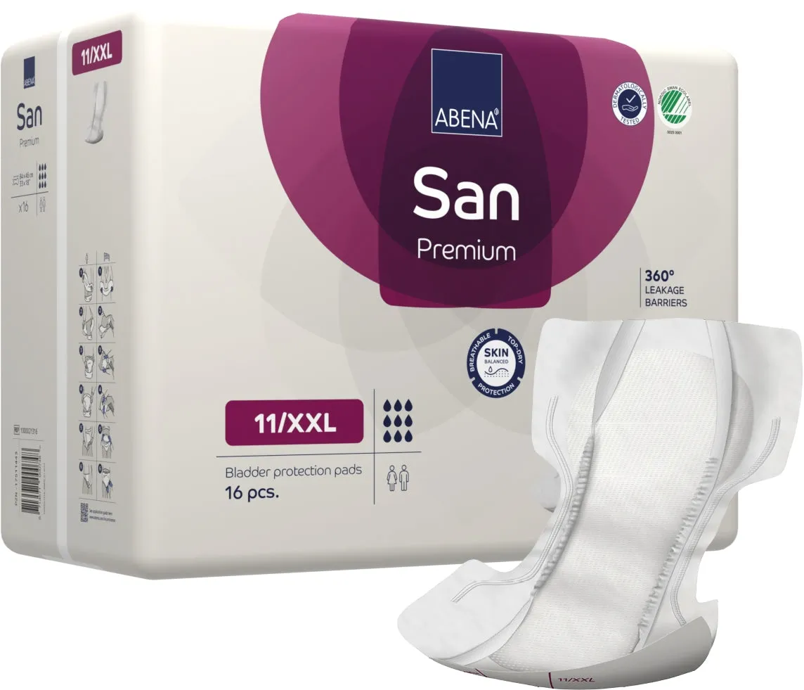 ABENA San 11/XXL Shaped Pad (3400ml)