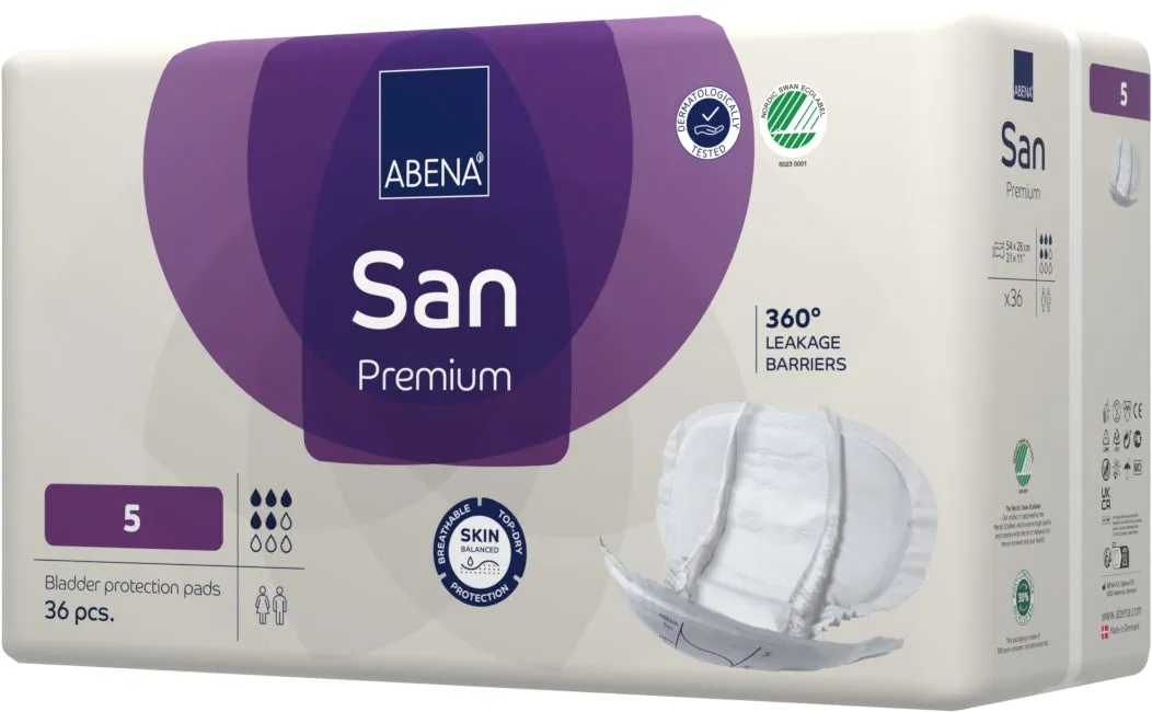 ABENA San 5 Shaped Pad (1200ml)
