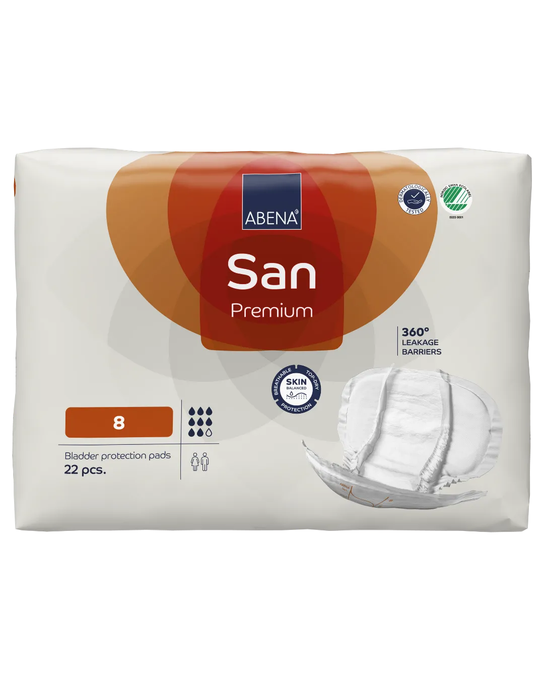 ABENA San 8 Shaped Pad (2500ml)
