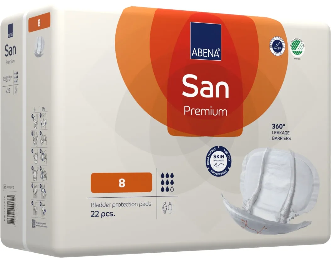ABENA San 8 Shaped Pad (2500ml)