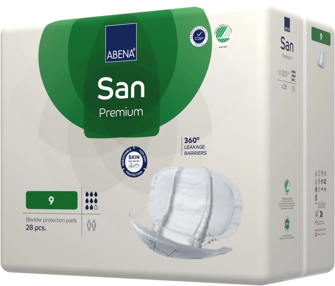 ABENA San 9 Shaped Pad (2400ml)