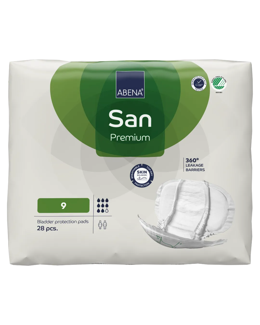 ABENA San 9 Shaped Pad (2400ml)