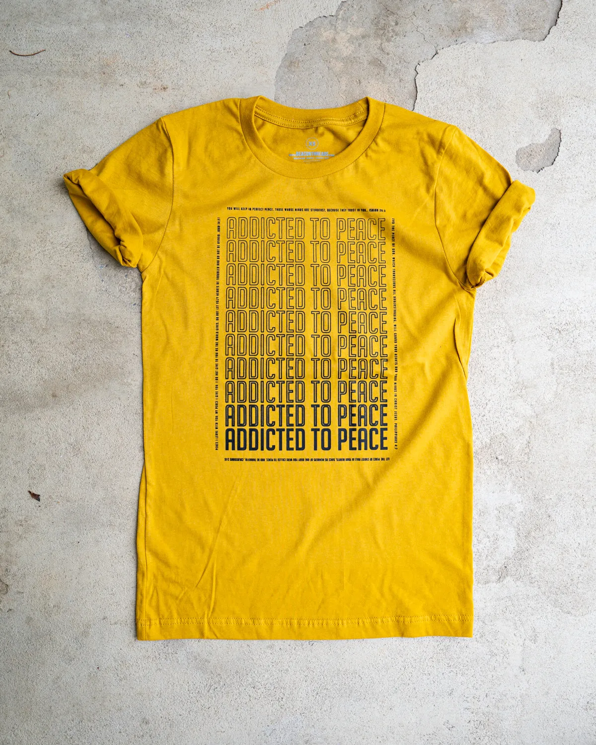 Addicted To Peace Adult Box T-Shirt