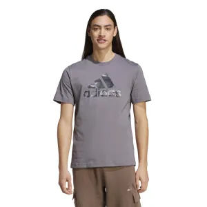 Adidas Mens Camo Badge Of Sport Graphic Tee