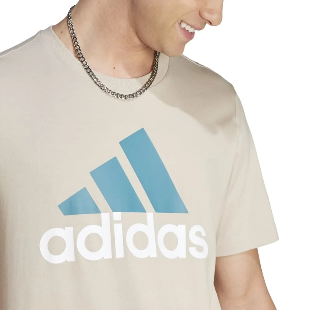 Adidas Mens Essentials Single Jersey Big Logo Tee