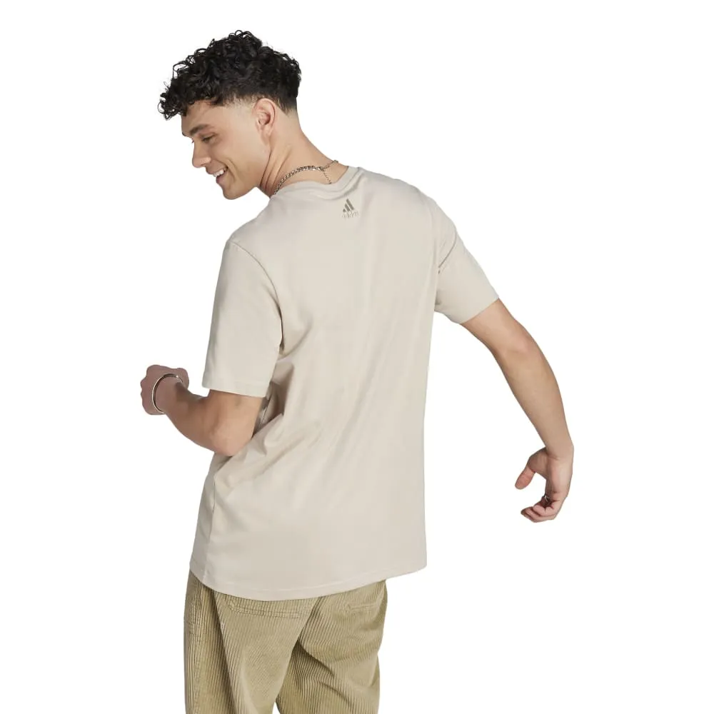 Adidas Mens Essentials Single Jersey Big Logo Tee