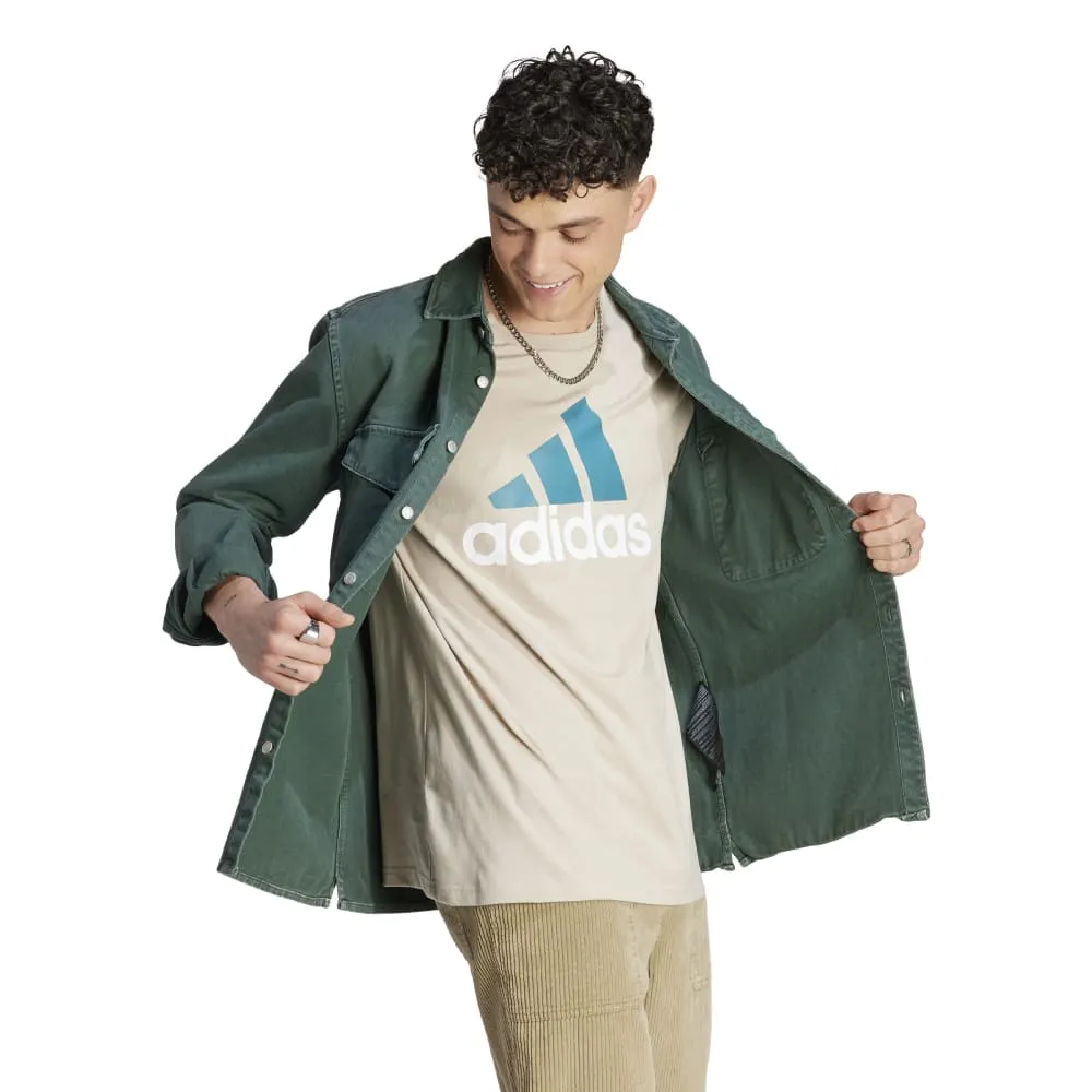 Adidas Mens Essentials Single Jersey Big Logo Tee