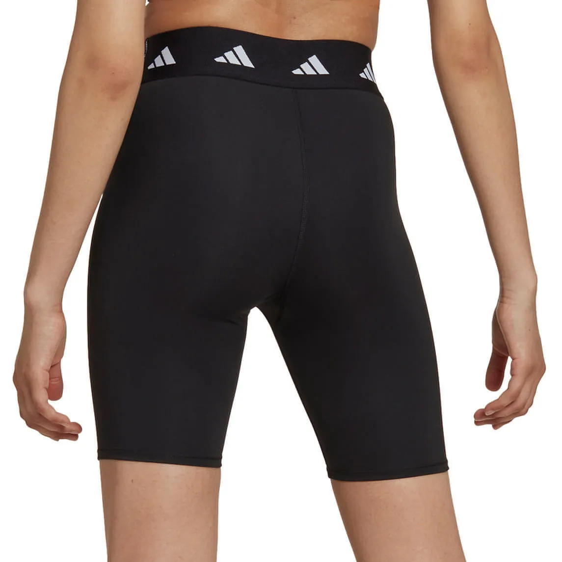 adidas Tech Fit Womens Training Bike Short Tights - Black