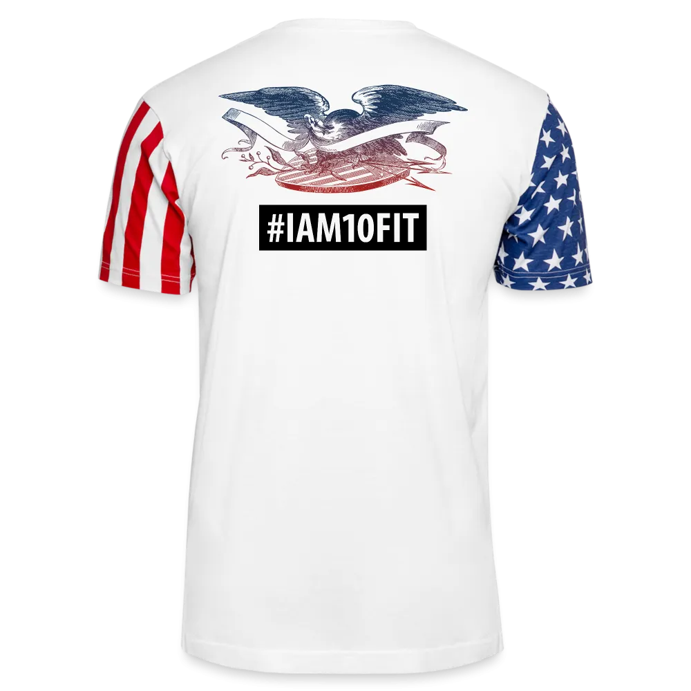 Adult Stars & Stripes T-Shirt | LAT Code Five™ 3976