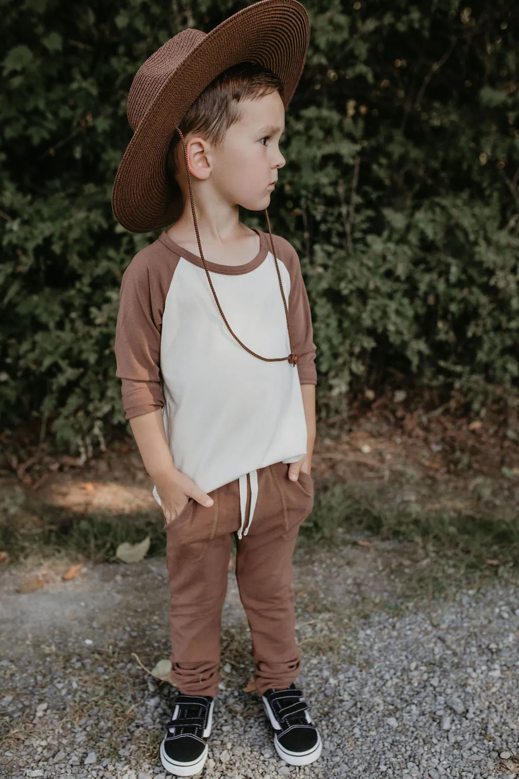 Adventure Awaits:  3/4 Sleeve Raglan Tee