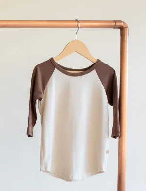 Adventure Awaits:  3/4 Sleeve Raglan Tee