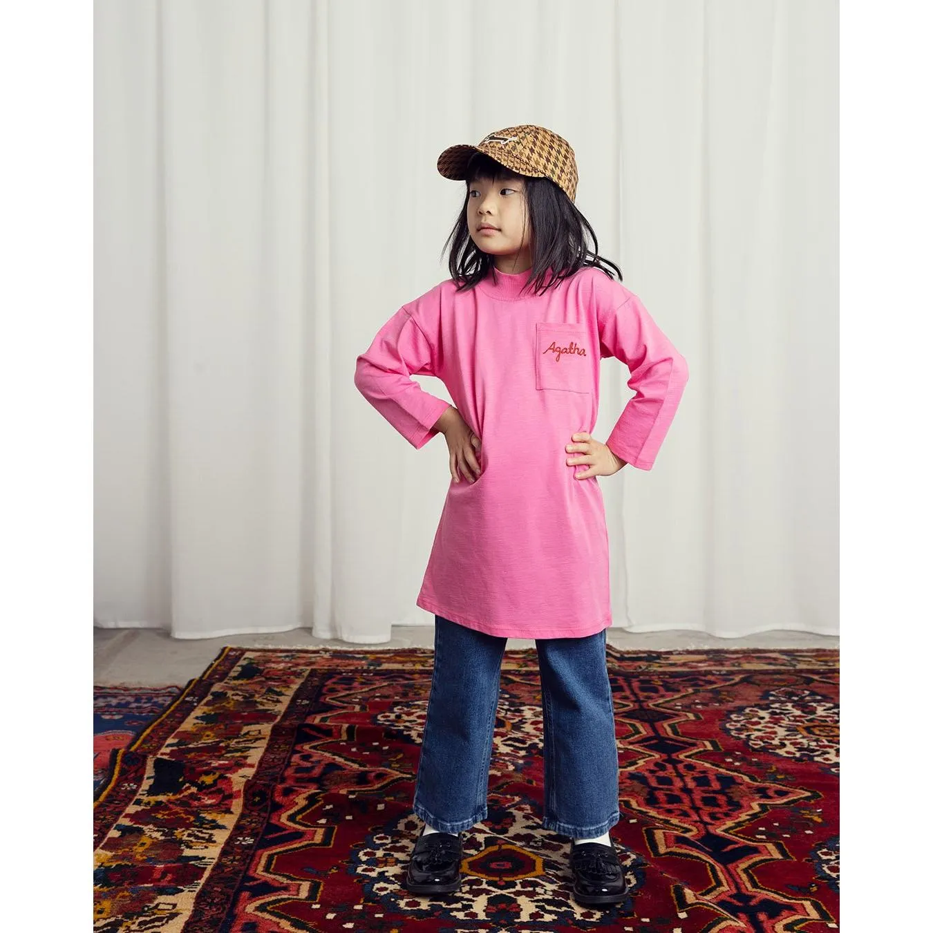 Agatha Emb Ls Dress