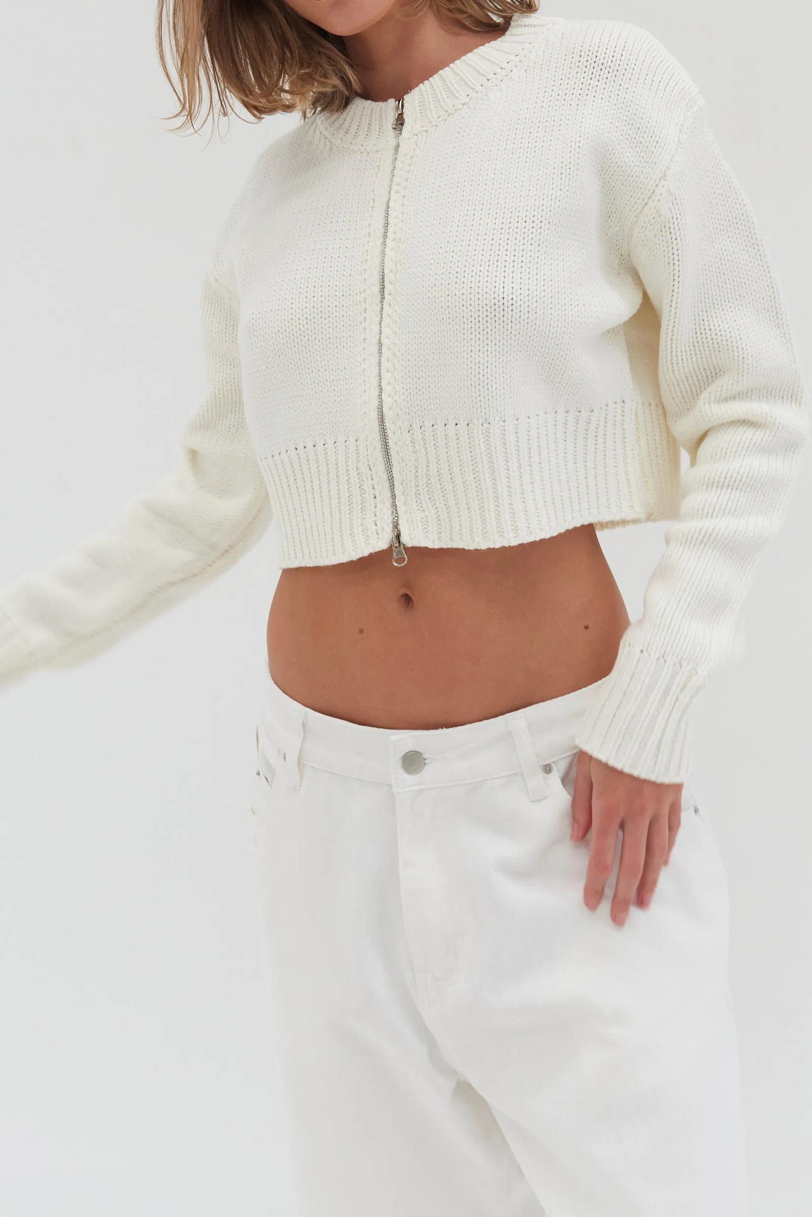 Alana Knit Jumper - Ivory