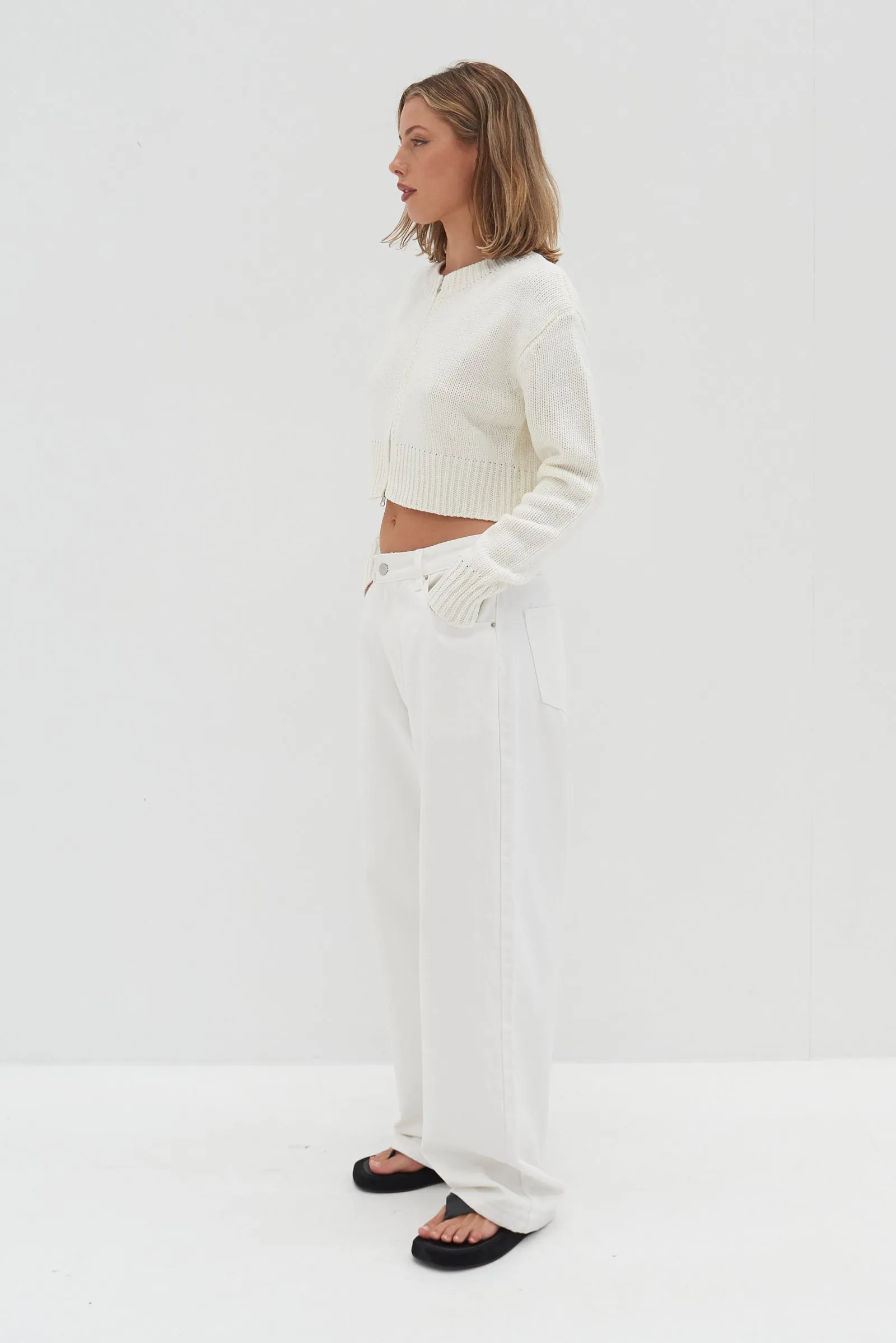 Alana Knit Jumper - Ivory