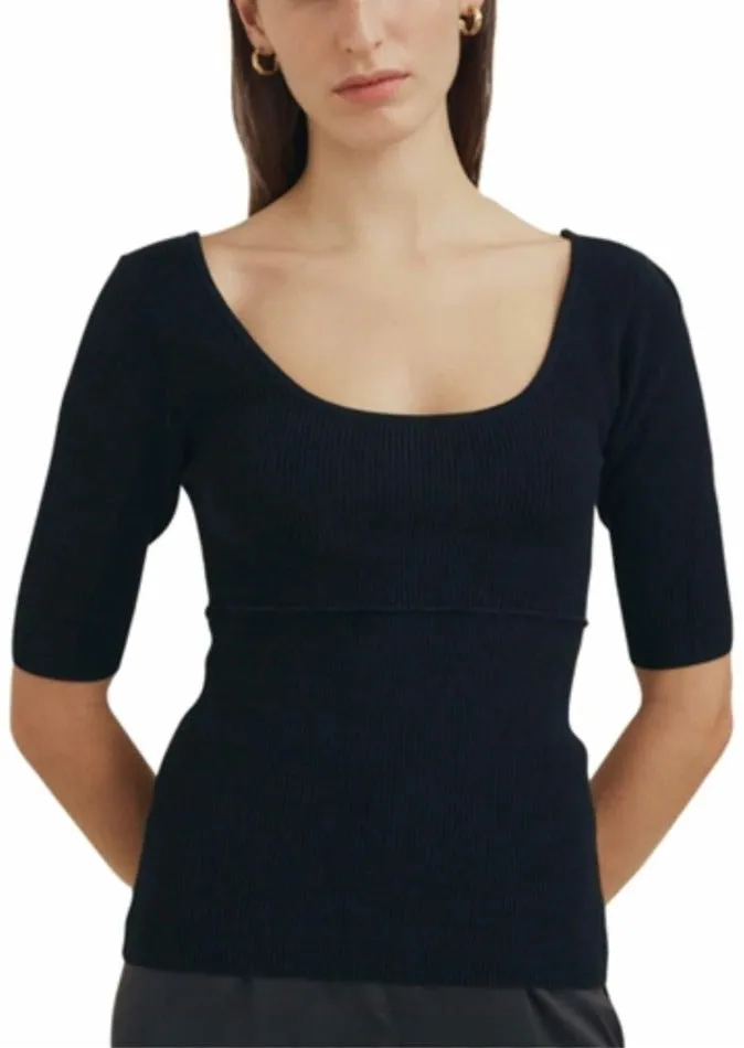 Aline Top Black