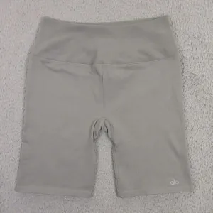 Alo 5&quot; Seamless Ribbed Favorite‎ Biker Shorts Womens Medium Seamless Stretch