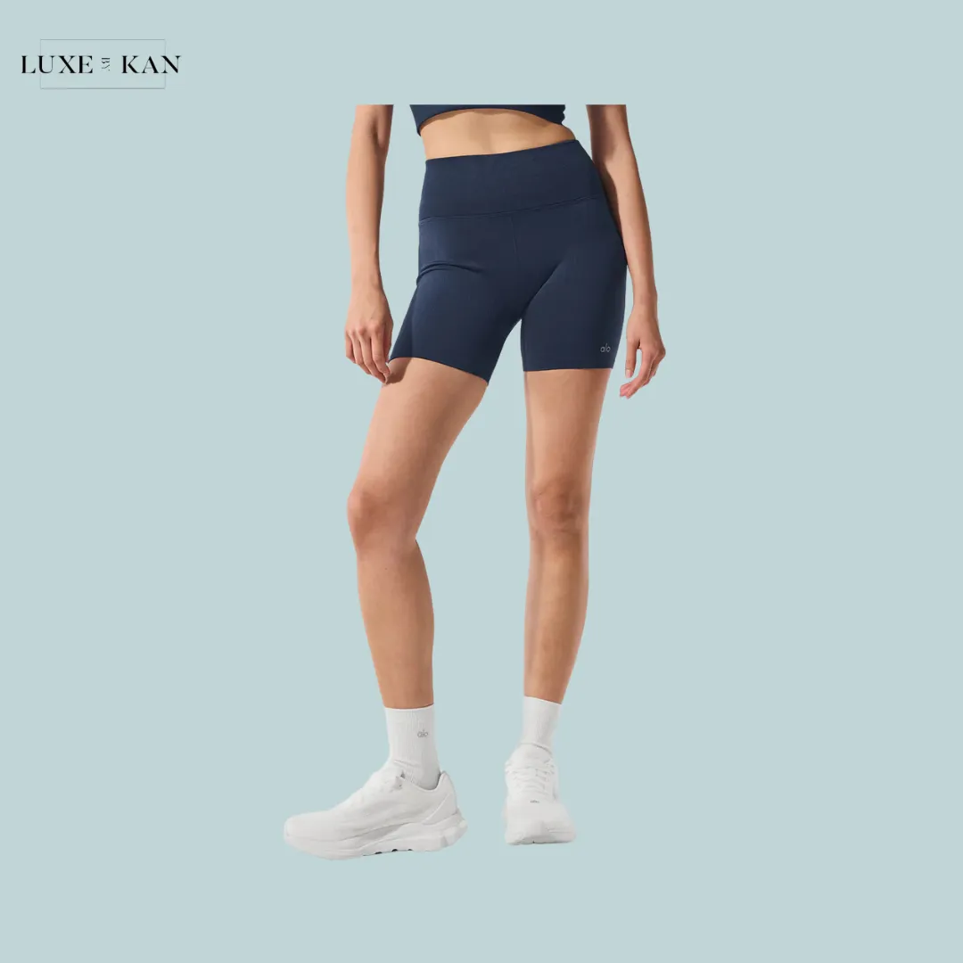 Alo 5" Seamless Ribbed Favorite Short