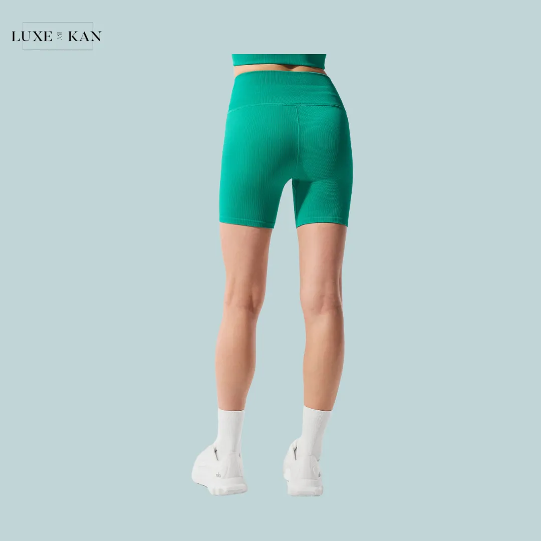 Alo 5" Seamless Ribbed Favorite Short