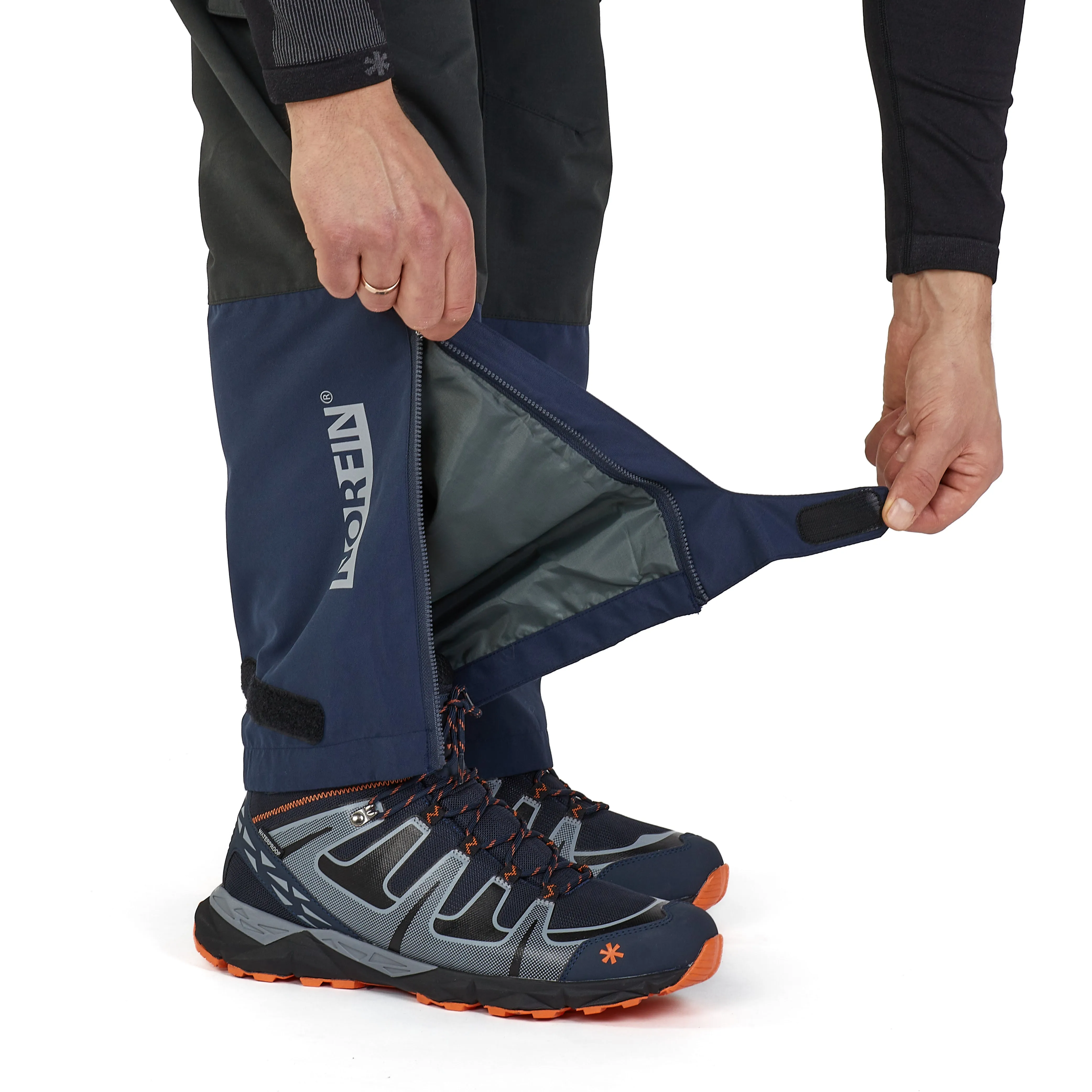 ALPHA NAVY BLUE RAIN PANTS