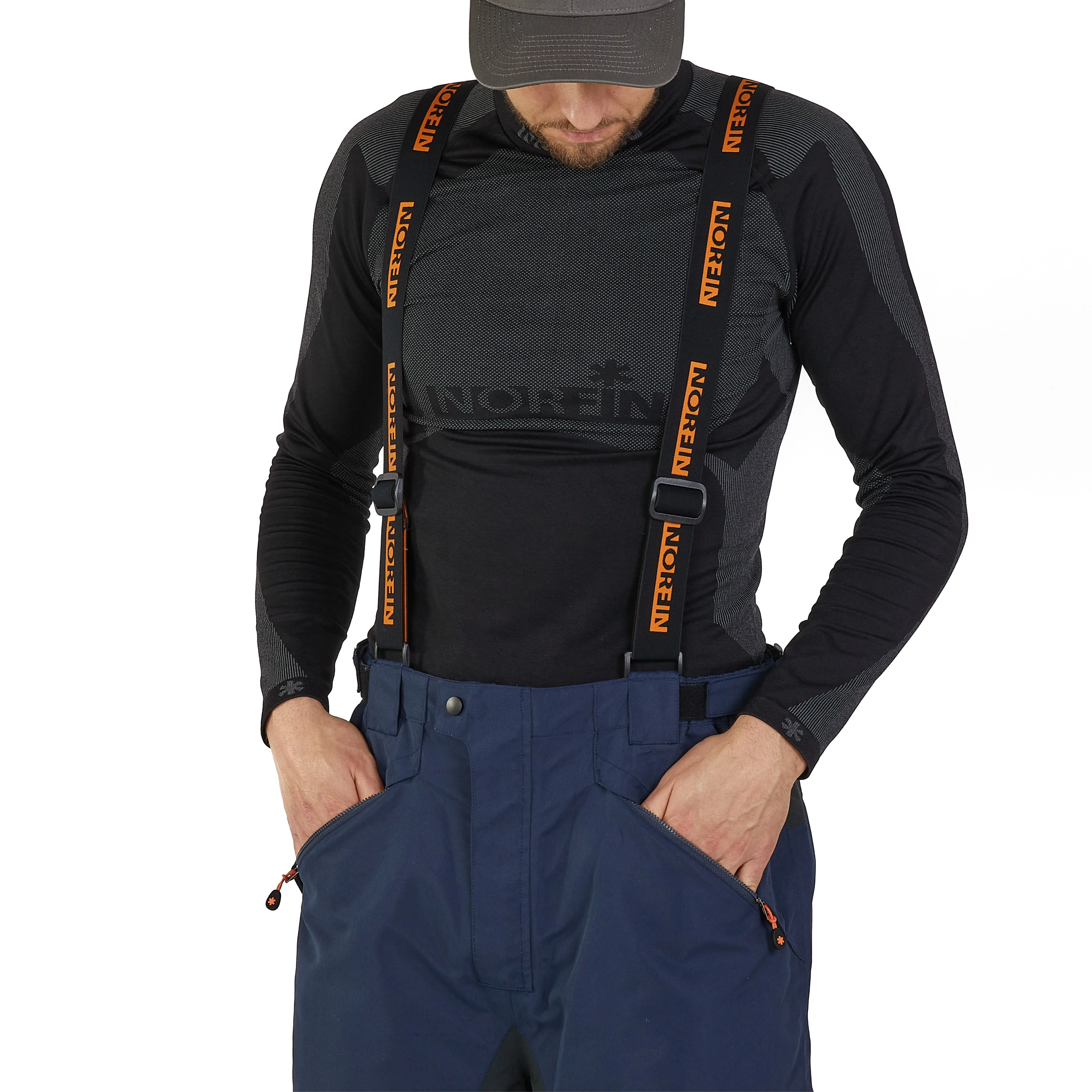 ALPHA NAVY BLUE RAIN PANTS